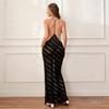 Backless Side-Slit Dress
