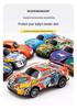 Children's Alloy Pull-Back Mini Racing Car Toy for Boys Ages 2-6