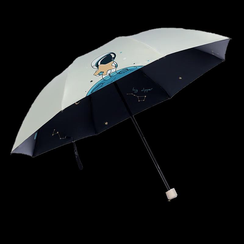 Heaven Umbrella UV Protection 3-Fold Sun/Rain Umbrella