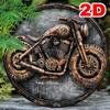 Metal Tin Sign Retro Wall Decor Plaque 2D Hanging Decorative