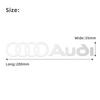 For Audi Sline quattro RS A4 B5 B6 A3 A5 A6 C6 C5 A1 A7 A8 Q2 Q3 Car Body Window Trunk Decoration Stickers Auto Accessories