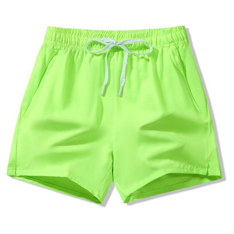 Shorts Men's Summer Loose Ice Silk Pants Men's Thin Casual Quick-drying Running Sports Fitness Three-point Pants for Women