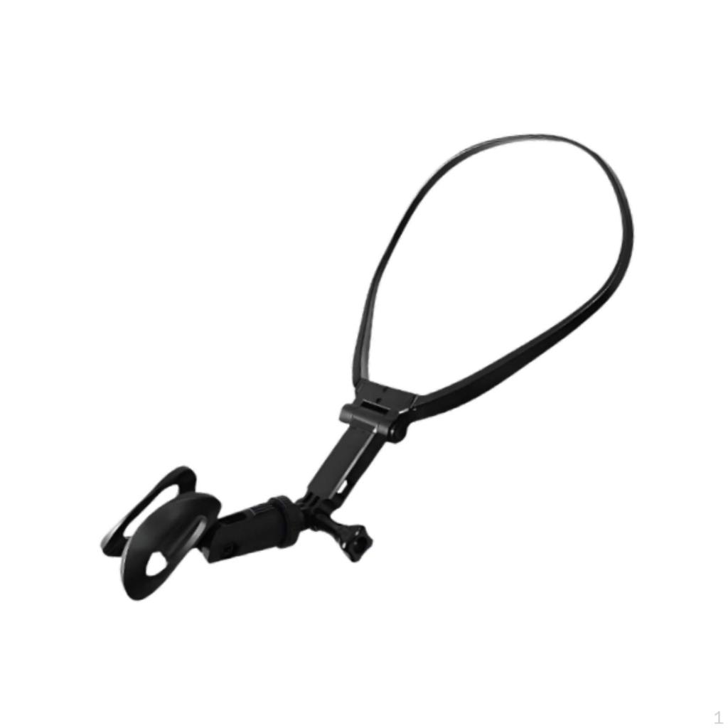 Microphone Neck Mount, Lightweight, Portable, Stable, Professional Stage Accessory