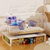 Luxury Hamster Cage with Full Transparency and Enhanced Ventilation Spacious Pet Playground Bite Resistant Golden Hamster Villa