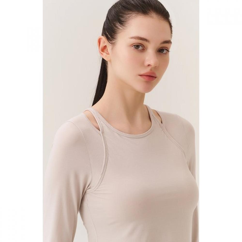 Huit Soft Modal Layered Inbra Tee Htwtl5k03t