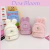 Adorable Cartoon Plush Backpack For Kids Featuring Cute Bunny Design Perfect For Preschoolers