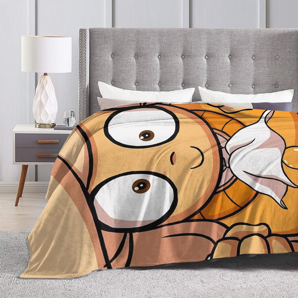 Cartoon Mymy Ongezelligs Blanket Fleece Textile Decor Multifunction Super Soft Throw Blanket For Bedding Car Bedding Throws