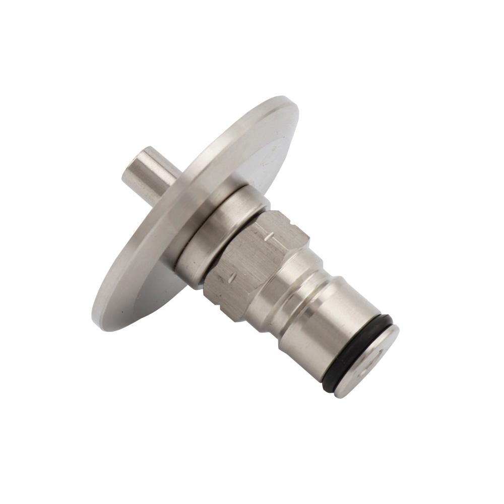 1.5"Tri Clamp to Ball Lock Post, SS304 Sanitary Brewer Fitting, 50.5mm OD Ferrule for Homebrew Beer Corny Keg Conical Fermenter
