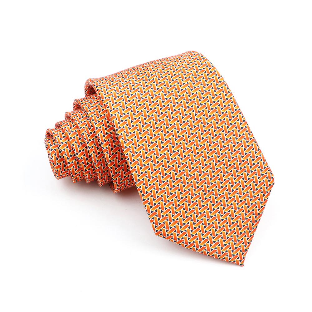 Supermjuka bohemiska sidenpolyesterslipsar för män Nyhet Design Bröllopskontor Företag Gravata tryckt slipspresent