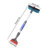 Ice Scraper For Car 360 Rotating Windshield Ice Scraper With Detachable Handle Flexible Snow Ice Scraper Practical Car Snow