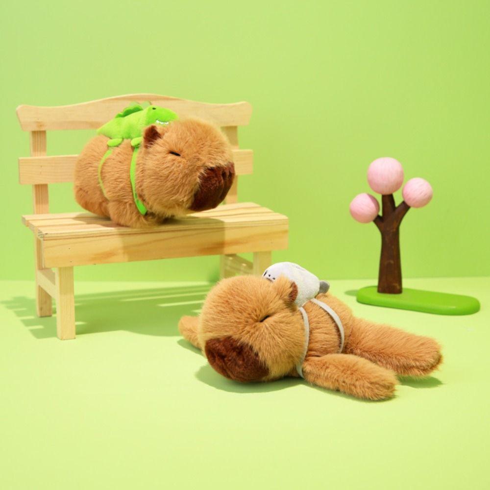 

Плюшевый браслет Capybara Slap Wristband, мягкие куклы, обнимашки, игрушка-шлепок, креативное кольцо для животных, подарок детям