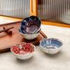 Set of 8 Creatively Painted Ceramic Condiment Dishes  Japanese-style Trendy Snack Dishes  Exquisite Dipping Sauce Dishes