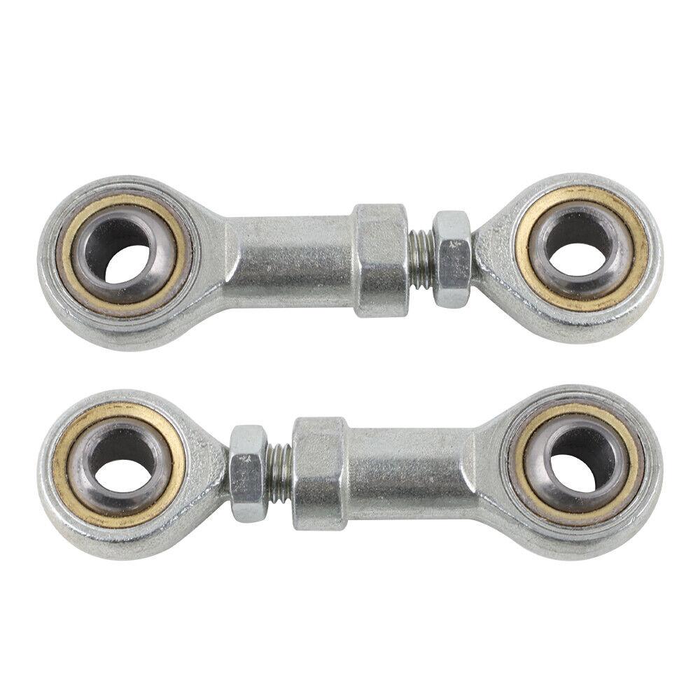 Kit de ligação final de barra estabilizadora traseira de corrida para Honda Civic 92-00 94-01 Acura Integra DC2 prata rosca esquerda e direita