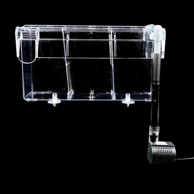 External Aquarium Breeder Box for FishTank Breeding Incubator Fish Fry Hatchery Fish Spawning Box Separation Tanks