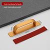 Aluminum Alloy Glass & Sliding Door Handle for Balcony or Kitchen Wardrobe