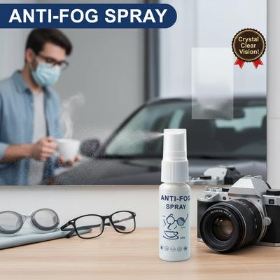 Anti-Beschlag-Spray für Autoscheibenglas, Brillengläser und Spiegel, Mehrzweck-Entnebler-Reiniger und Schutzbeschichtungsmittel