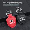 ECN2 Leder Autoschlüssel Tasche Münzbeutel Mini Kartenetui Auto Innenraum Für Mini F54 F55 F56 F57 F60 R50 R52 R53 R55 R56 R57 R58 R59 R60