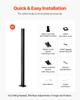 Cable Railing Post 42x2x2 Inch Pre-Drilled Post 1JZLGZXHS106AWJO6001V0