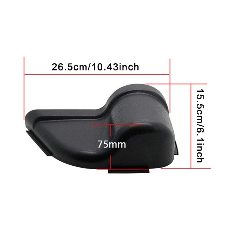2pcs Front Back Door Storage Pockets For 2011-2017 Jk 2/4 Door Interior Storage Expansion Accessories Door Side Box