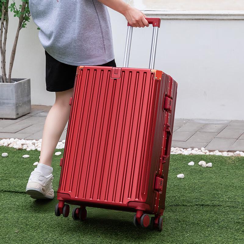 Wedding Aluminum Frame Luggage 20 inch