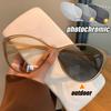 Luxury Color Changing Sunglasses Fashion Ladies Cat Eye Frame Photochromic Eyewear Men's Outdoor Sports UV Sun Shades Eyeglasses