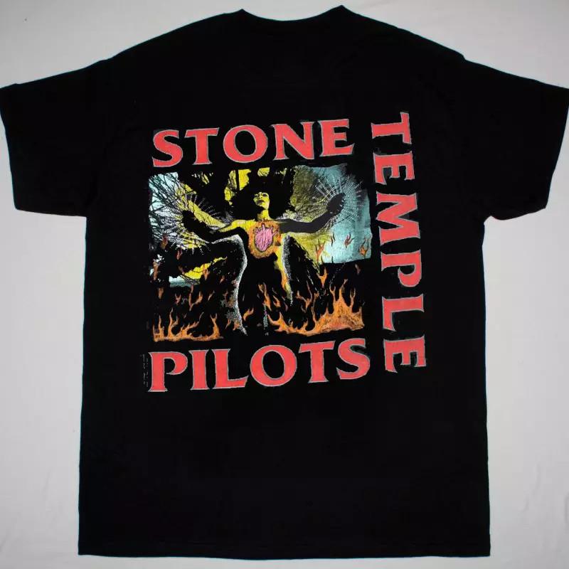 STP Stone Temple Pilots CORE Tour Black Cotton T Shirt Full Size S-5XL Unisex T-Shirt L