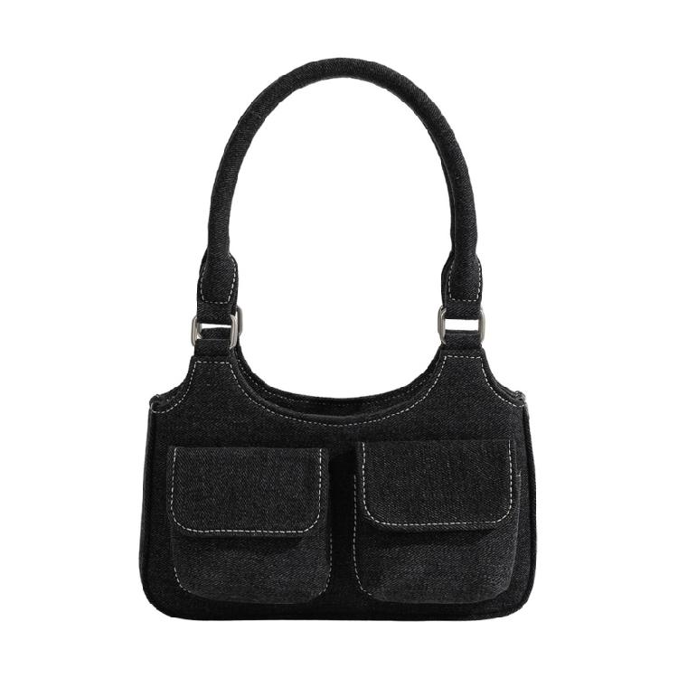 2023 Canvas Armpit Bag Simple Fashion Underarm Bag Large Capacity Shoulder Bags 1
