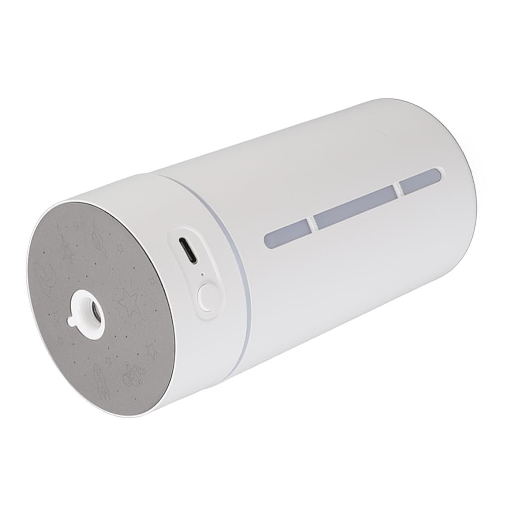 Mini Humidifier 250ml USB Charge Projector Light Cool Visible Water Level Desk Humidifier for