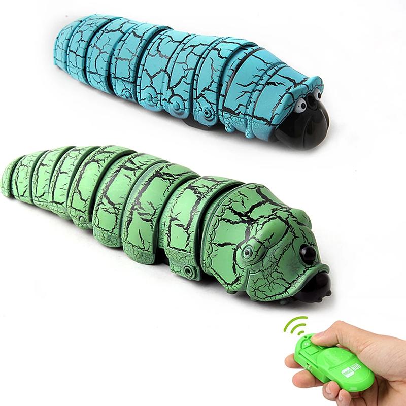 Infrared Remote Control Induction Insect Toys Simulation Worm Trick Prank Animal Toys For Children Gifts