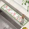 Diatomite Faucet Draining Mat Non-Slip Multi-function Drying Mat Convenient Splash Countertop Protector