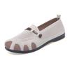 Schuhe Damen Frühling und Herbst neue Mode lässige Einzelne Schuhe Damen flacher Mund ein Pedal Mutterschuhe keine müden Füße Faulenzerschuhe Damen