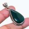Natural Bloodstone Gemstone Handmade 925 Sterling Silver Pendant 1.77" AP-15774