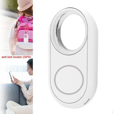 Mini Lokalizator GPS Wielofunkcyjny Smart Pet dla Psa Kota Telefon Portfel Biały