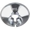 4PCS 15 Mm Faucet Decorative Cover Stainless Steel Water Pipe Connector Heighten Valve Panel Shower Kitchen Faucet Accessories