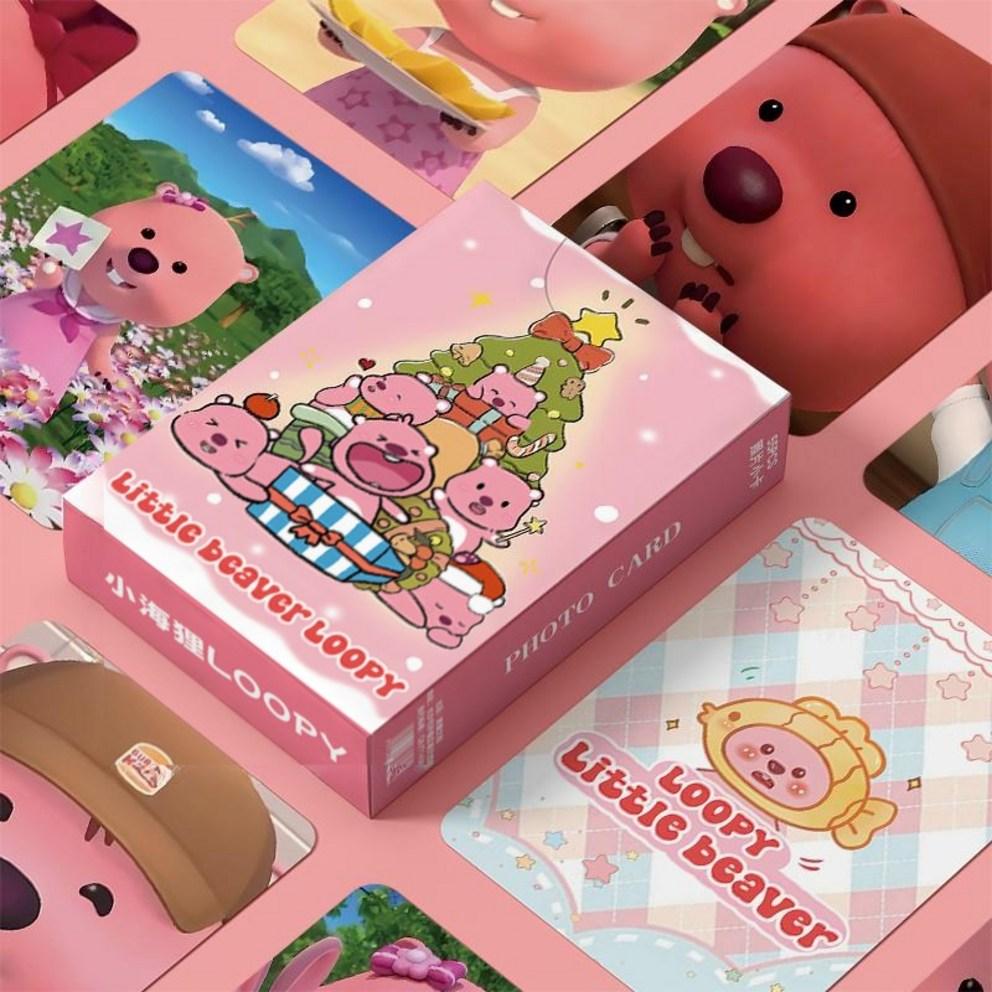 Luffy Photocard Poca 1+1 Pororo Goods Total 55 Pieces Sanrio Animation Gift for My Nephew