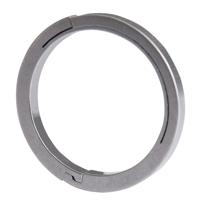 Титановые Кольца для Ключей Прочные Кольца для Брелоков Кольца для Брелоков с Боковым Нажатием Легкие Раздельные Кольца Аксессуары для Брелоков 22MM
