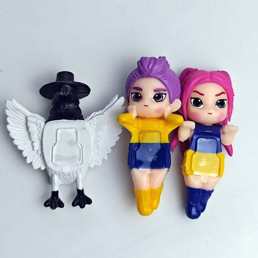 Demon Hunters Anime Figure Mini Toys New Kpop Cute PVC Mystery Box Collectible Model  Decoration Gifts Trendy Blind Box
