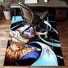1pc Demon Slayer3 Design Printed Area Rug Carpet for Bedroom Living Room Home Decor Rugs Mat Non Slip Mat Rug for Bedside