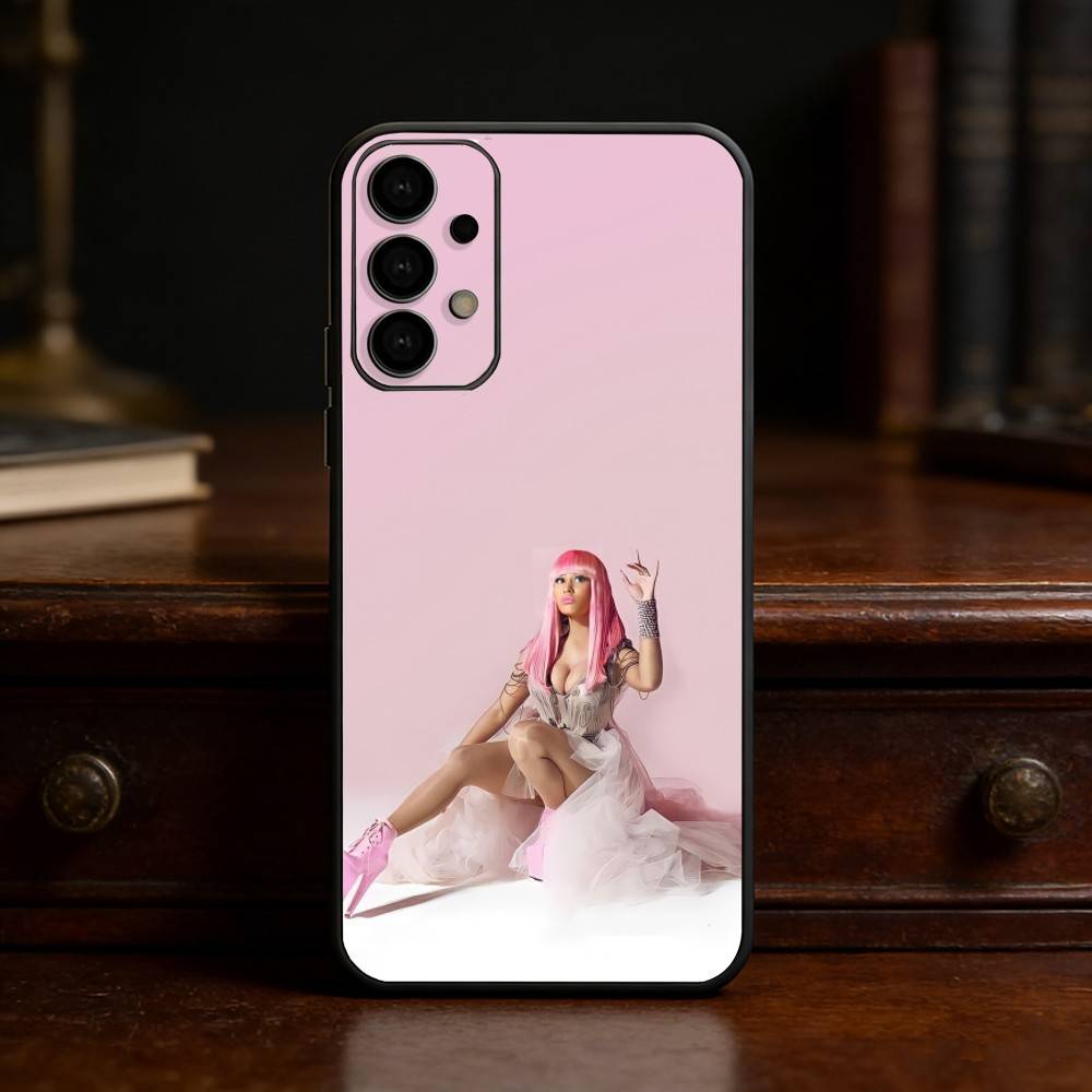 

Rapper SINGER N-Nicki Minaj phone Case For Samsung S25,24,21,22,23,30,Ultra,20,Plus,Fe,Lite,Note Soft Black Cover Samsung S21plus