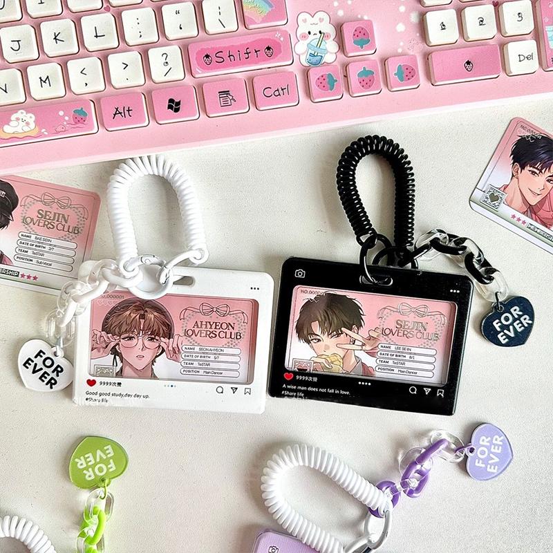 

Акриловая фоторамка Kpop Binder держатель для фотокарт Idol Cards Collector Ins фоторамка Kpop Supplies Office Kpop Room Decor