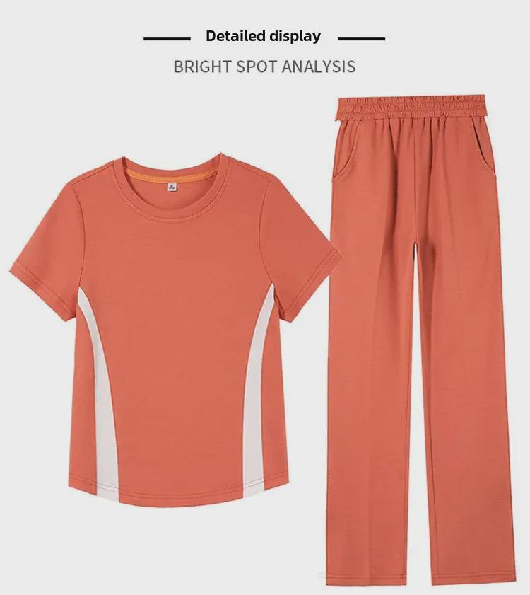 Women's Summer 2024 Square Dance Fashion Two-Piece Suit