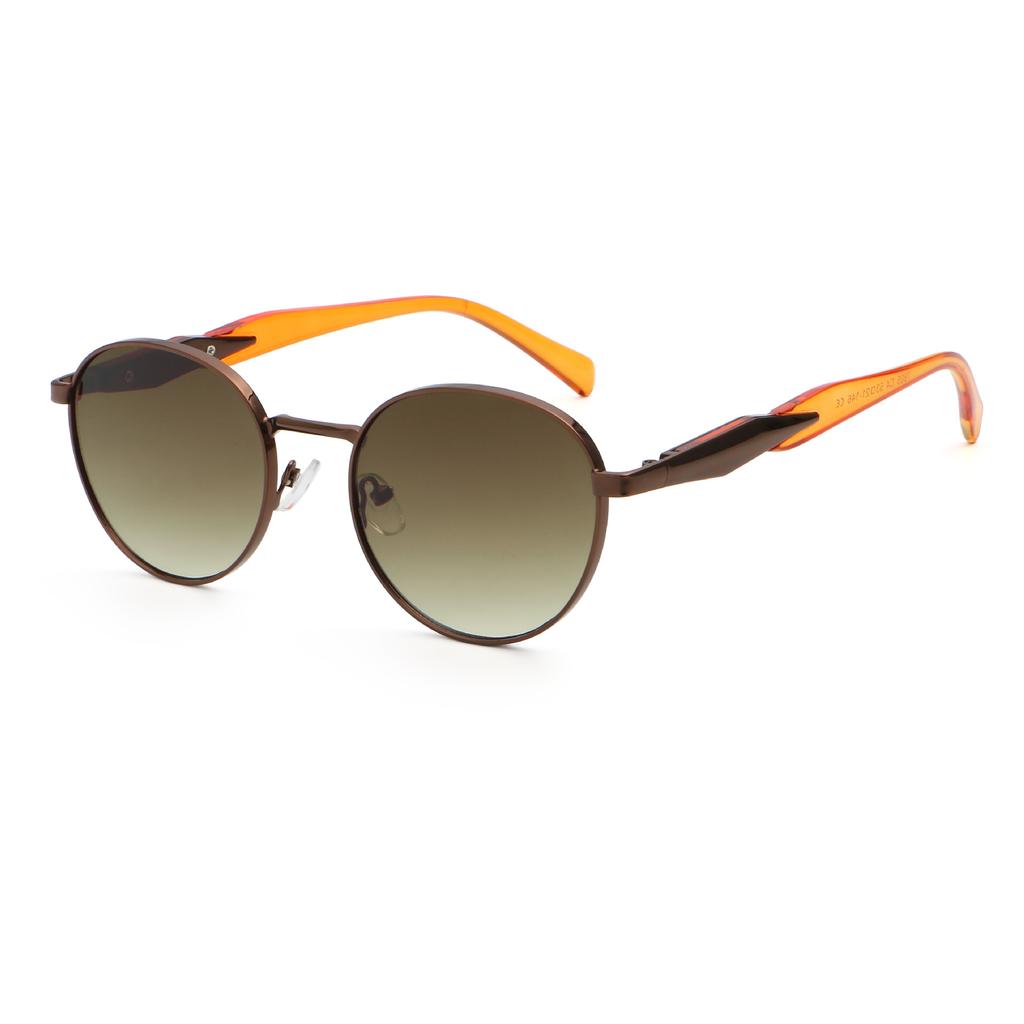 Metal P Home Prad * Sunglasses Men And Women High Sense Big Name Small Round Frame 7805
