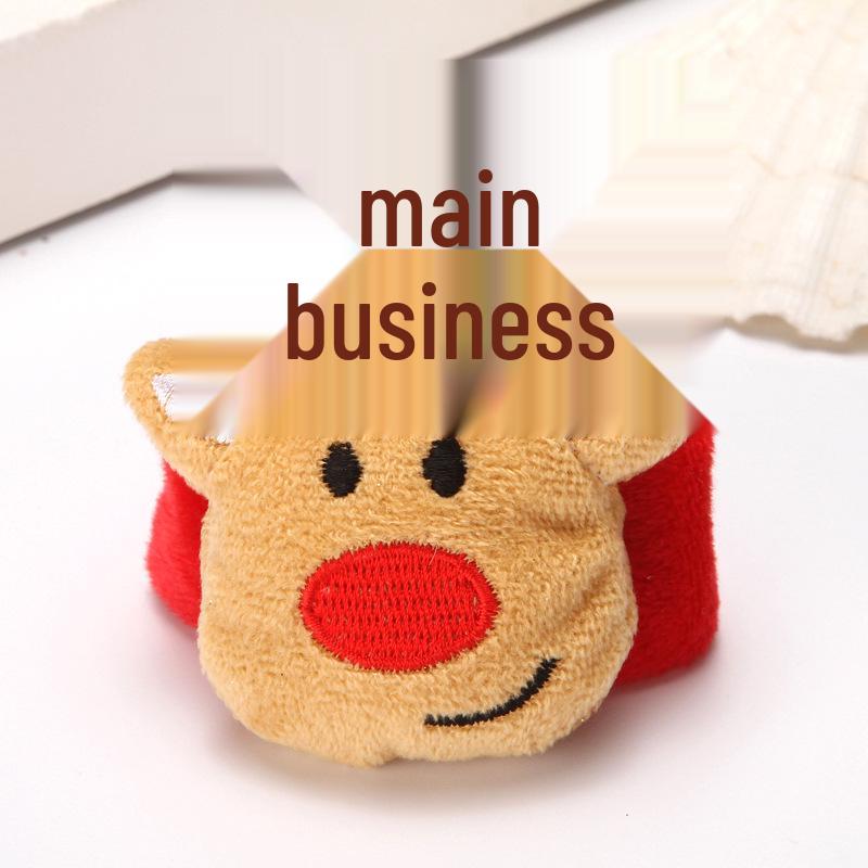 

Рождественский браслет-защелка с оленем - Милый праздничный подарок