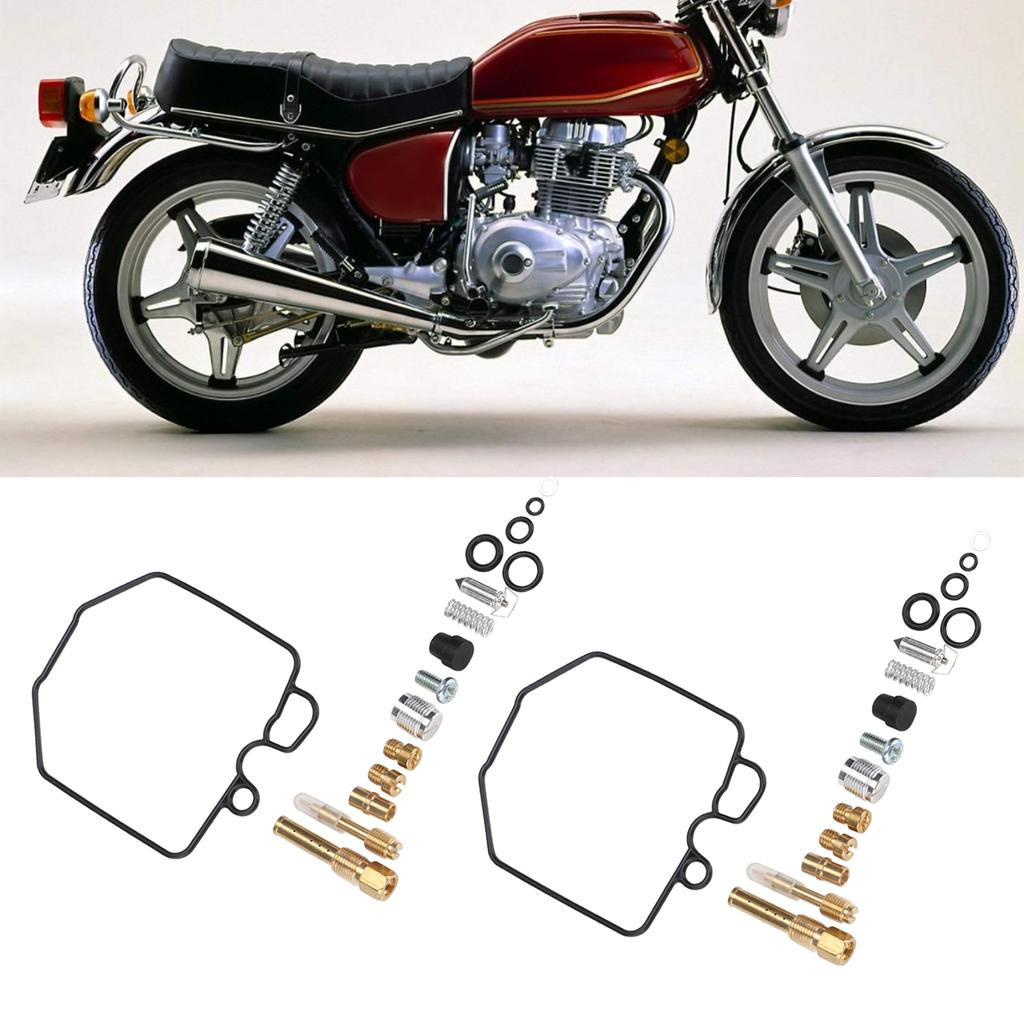 Red Drive Chain And Sprocket Kit For Honda Cm400a Cm400c Ccj 1068875