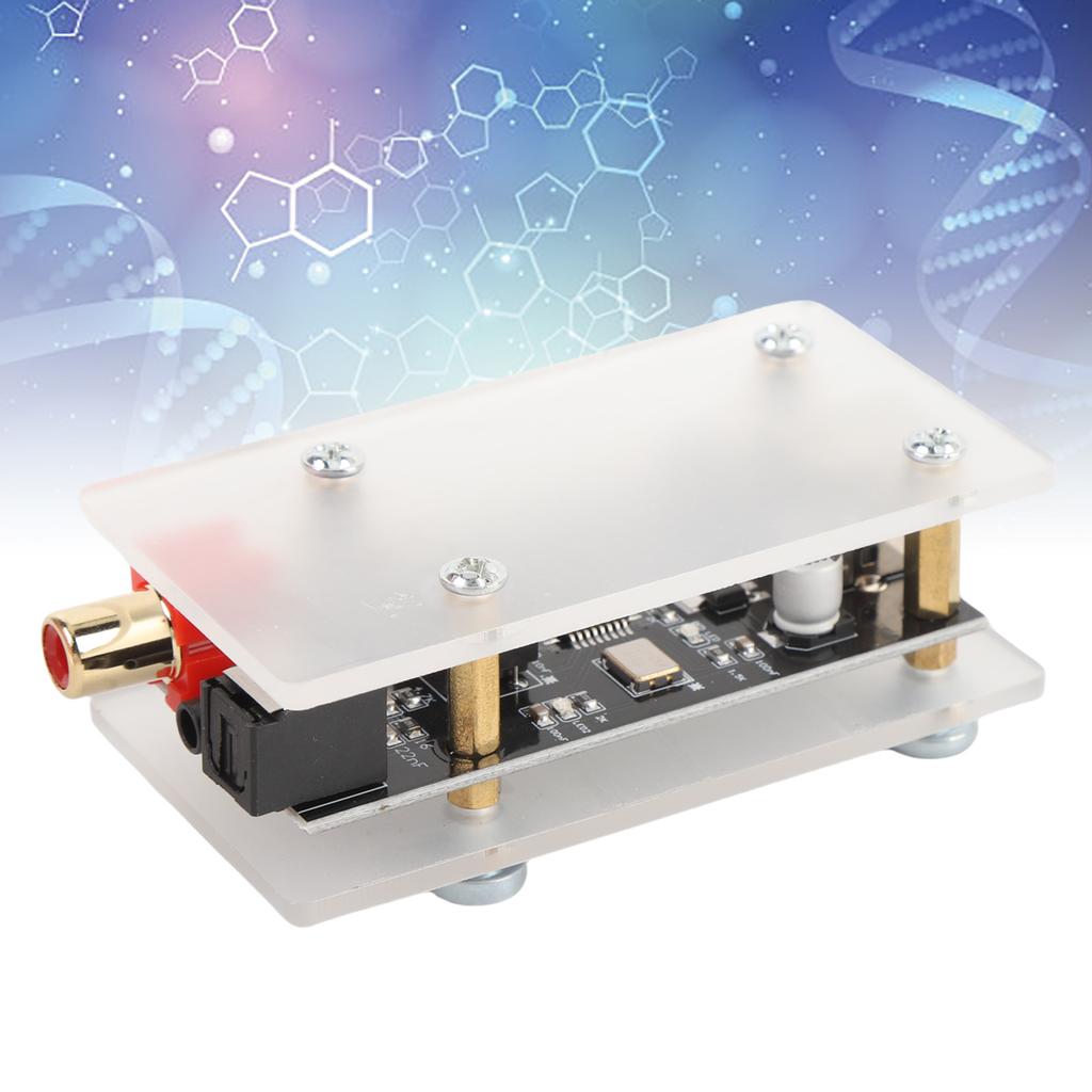 5V USB to Analog Coaxial Optical Sound Decoder USB Connection Premium Decoding, 3 Output Modes for Amplifier Effector Equalizer Mixer with Versatile