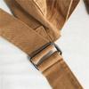 Minimalist Style Solid Shoulder Bags 100% Cott Unisex Solid Crossbody Bags Canvas Packages South Korea Casual Messenger Bags
