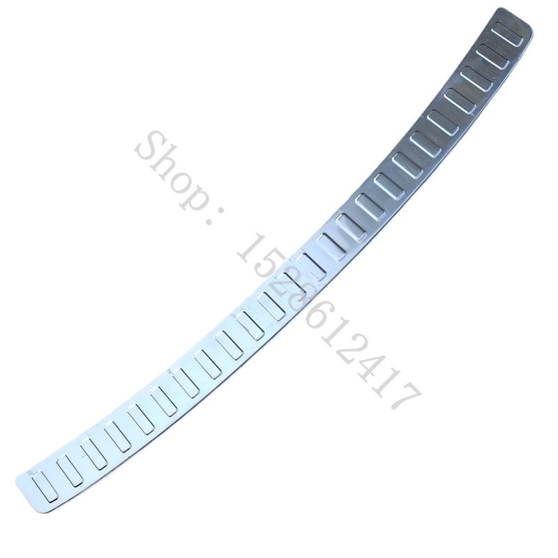 For VW/Volkswagen Caddy 4th 2015 2016 ~ stainless Car Accessories Rear Bumper Protector Sill Trunk Rear guard Tread Plate