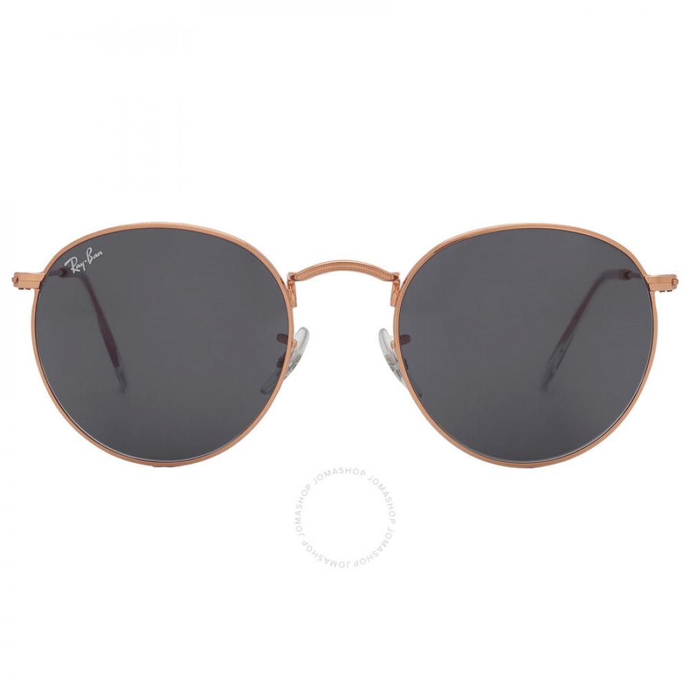 

Ray Ban Round Metal Blue Unisex Sunglasses RB3447 9202R5 53