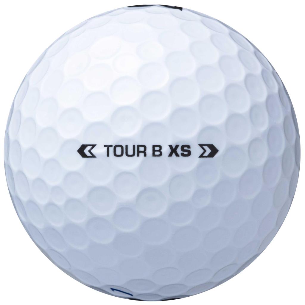 BRIDGESTONE TOUR B XS Golf 2024 White Balls, Model, 12-Pack, (S4WXJ)
