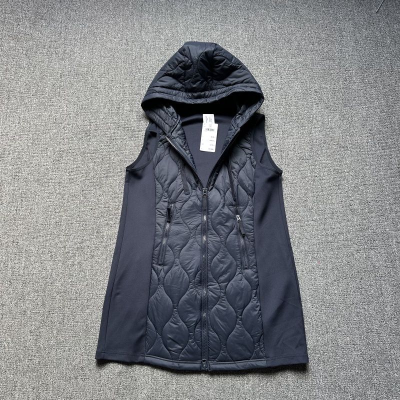 

Exported to Europe and America Large Size Women s Mid-Length Running Vest Versatile Leisure Vest Sports Outdoor Loose Waistcoat Navy blue medium and long outdoor vest XL